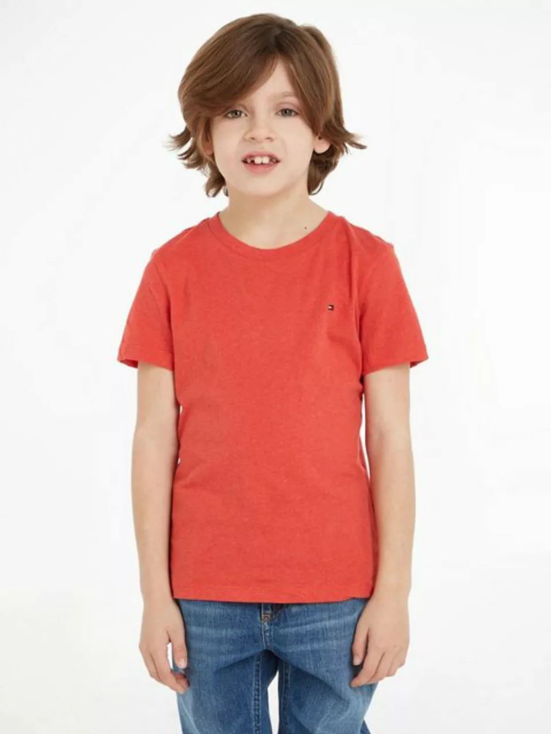 Tommy Hilfiger T-Shirt BOYS BASIC CN KNIT günstig online kaufen