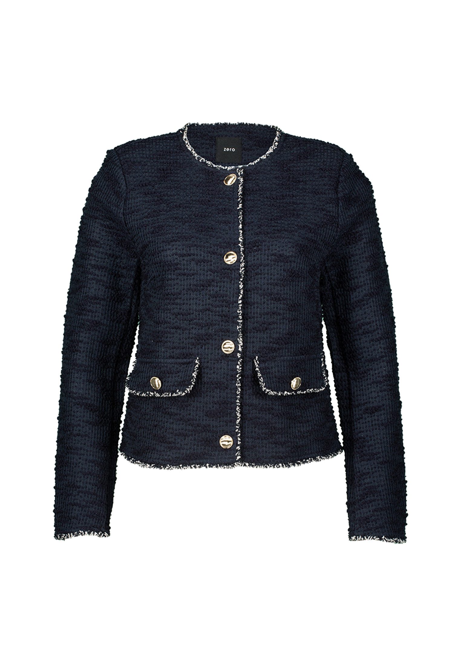 Zero Jackenblazer zero Damen Blazer Bouclè günstig online kaufen