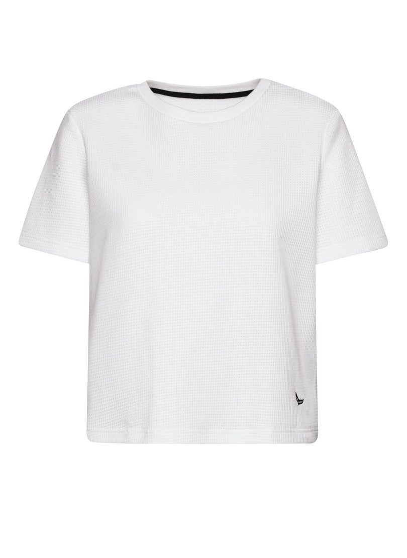 Trigema T-Shirt "TRIGEMA Cropped Oversized T-Shirt in Waffeloptik", (1 tlg. günstig online kaufen