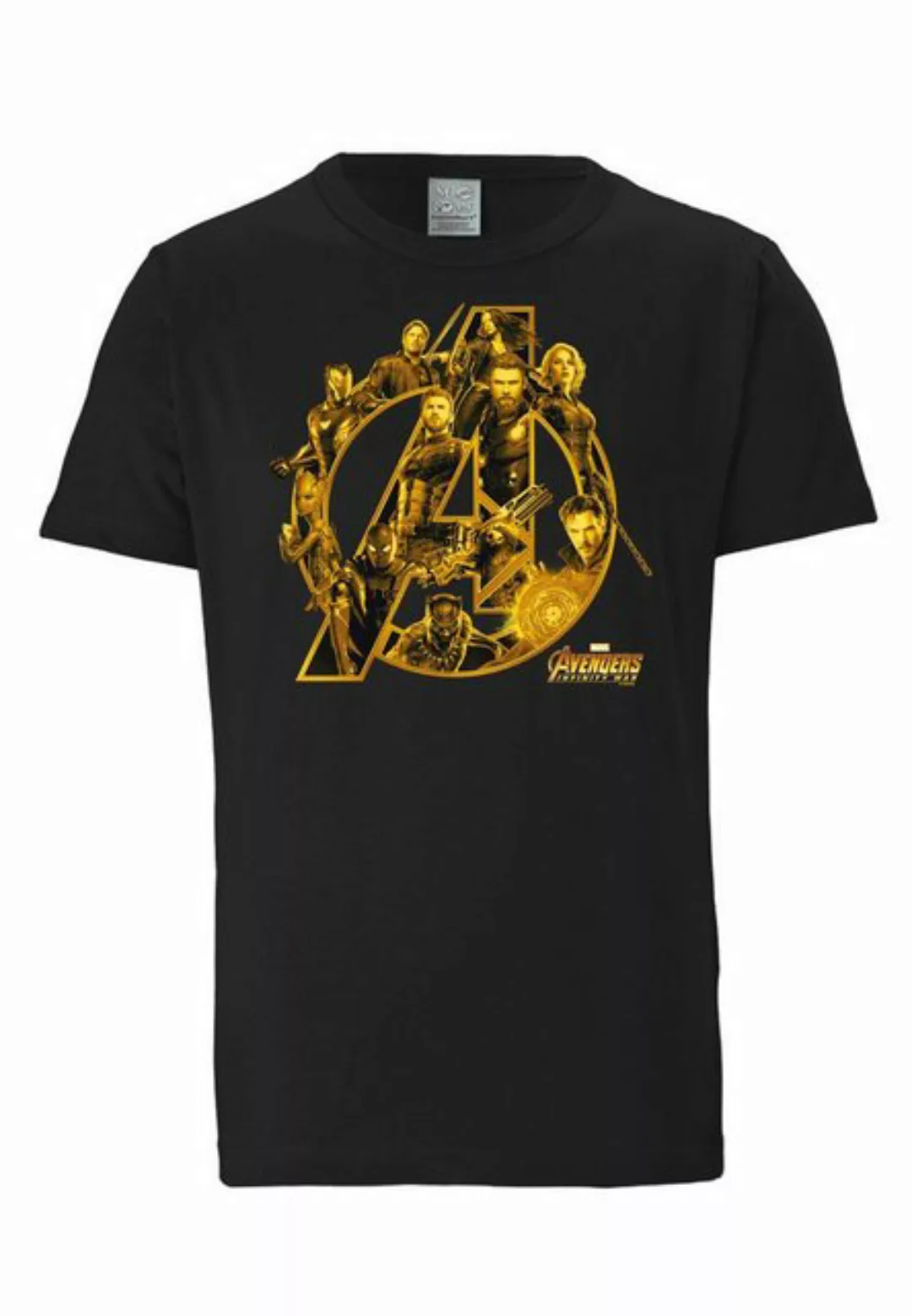 LOGOSHIRT T-Shirt Avengers Infinity War mit Front-Print günstig online kaufen