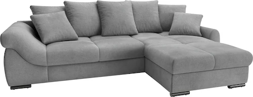 INOSIGN Ecksofa »Livorno DuraFlex«, inkl. Hochschläfer-Bettauszug, XL-Bettk günstig online kaufen