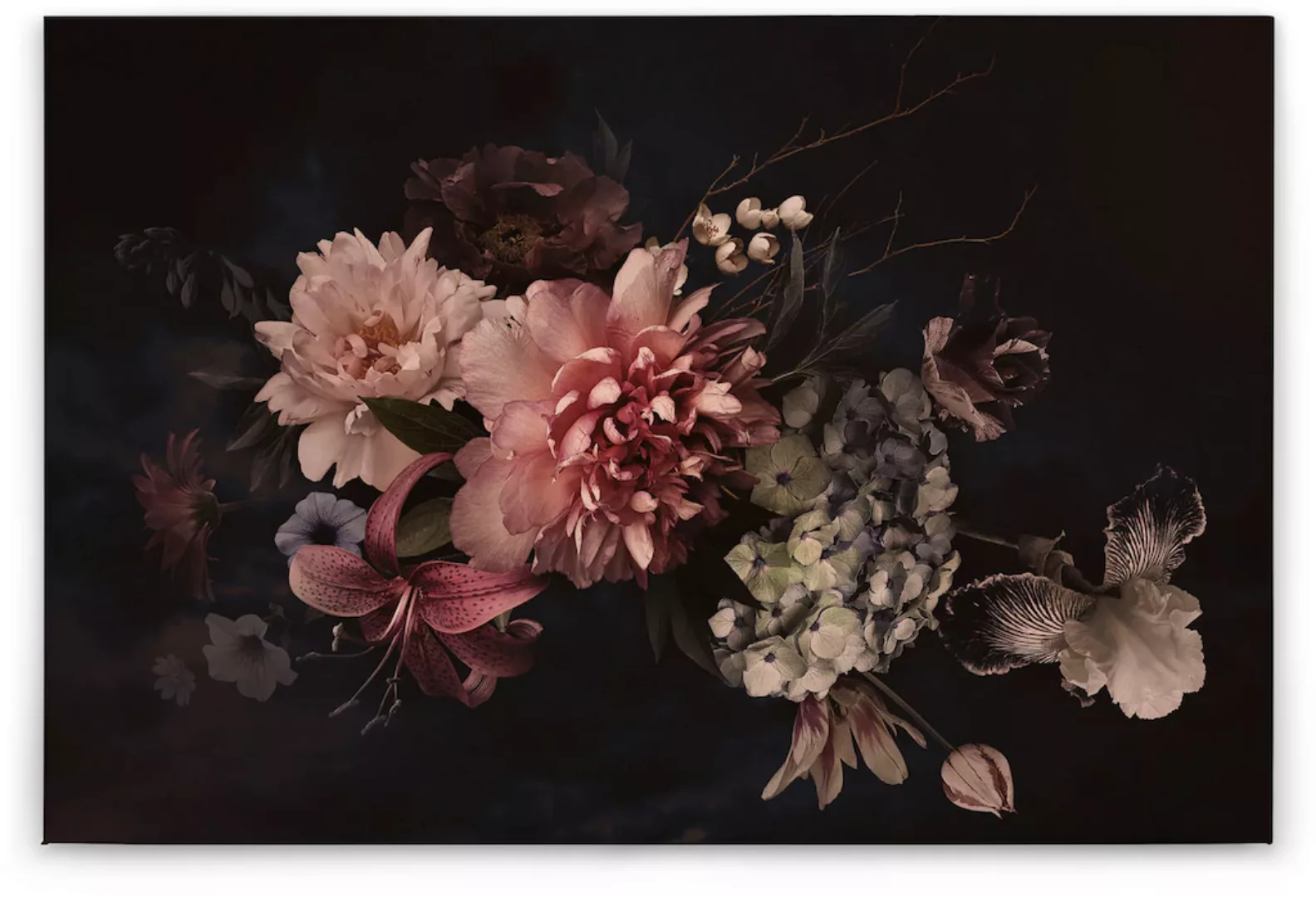 A.S. Création Leinwandbild "Blossom Variety", Blumen, (1 St.) günstig online kaufen
