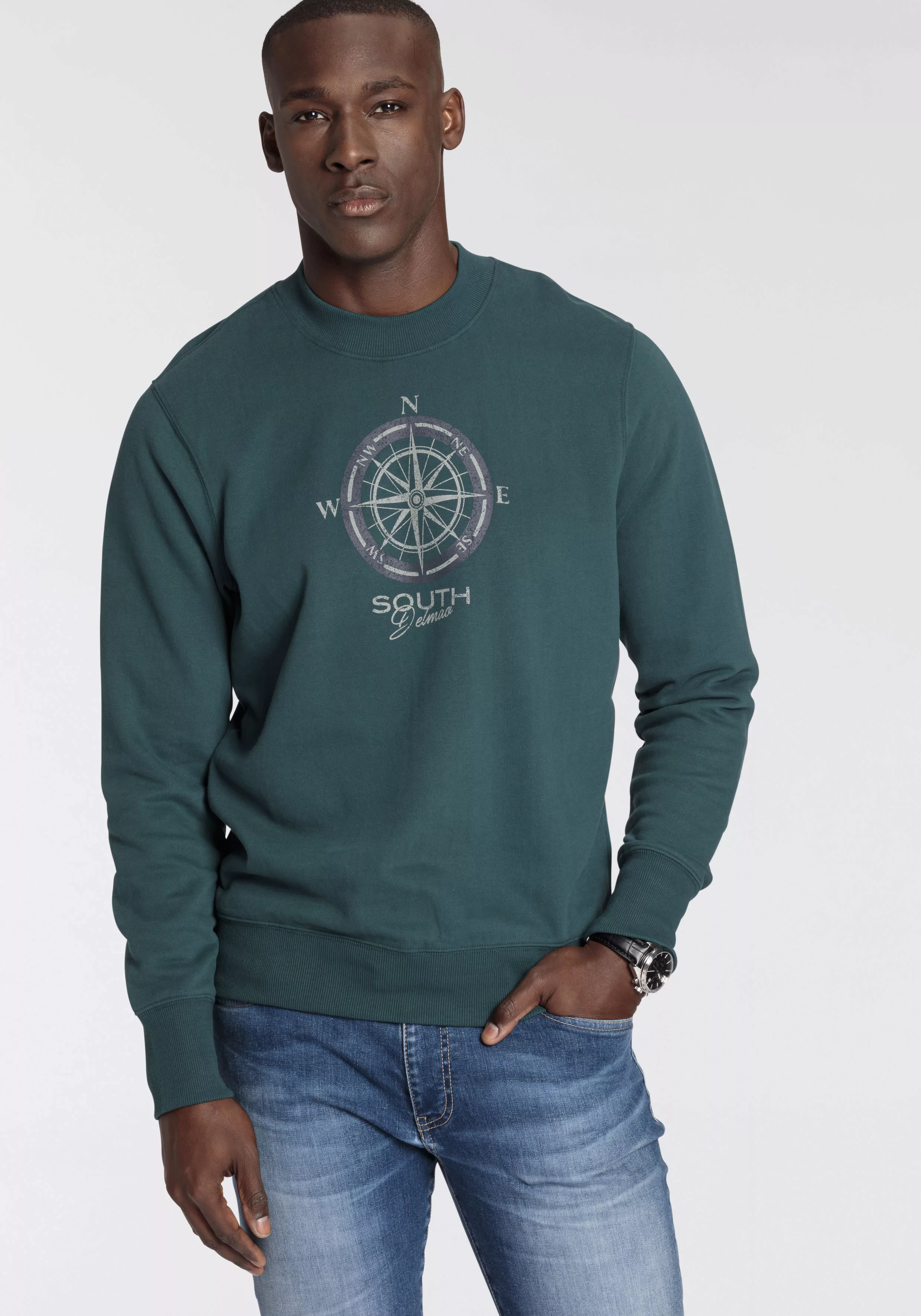DELMAO Sweatshirt mit Print günstig online kaufen