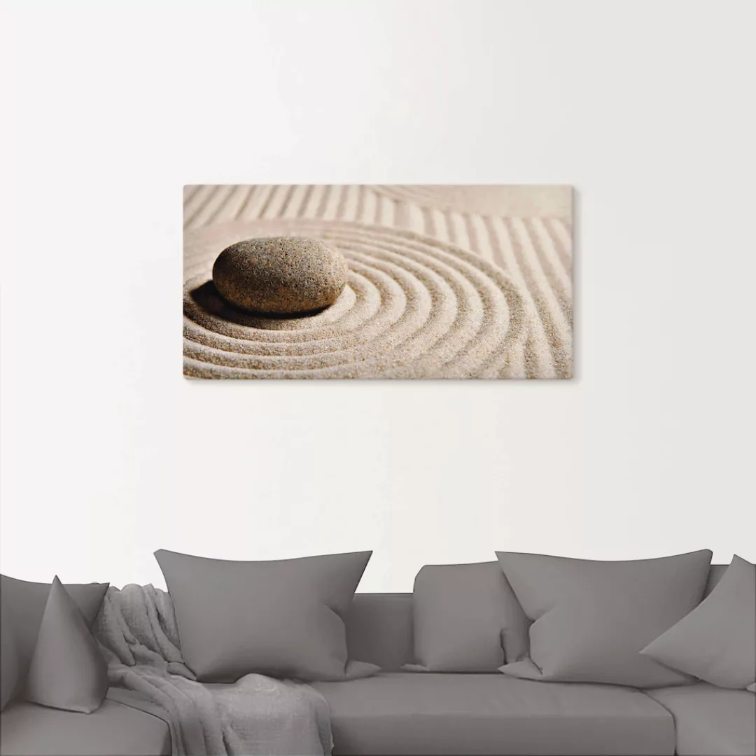 Artland Wandbild »Mini Zen Garten - Sand«, Zen, (1 St.) günstig online kaufen