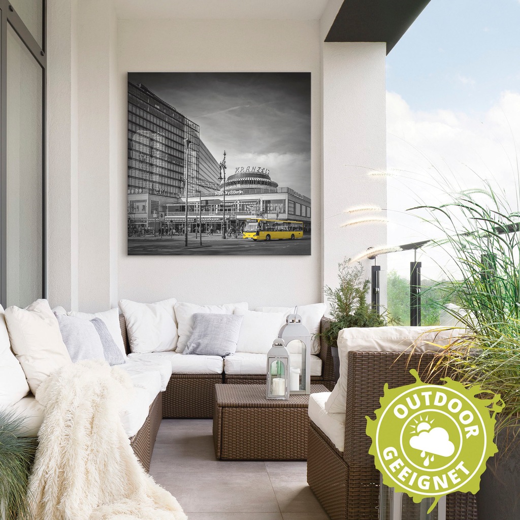 Artland Wandbild "Berlin City-West", Deutschland, (1 St.), als Alubild, Out günstig online kaufen
