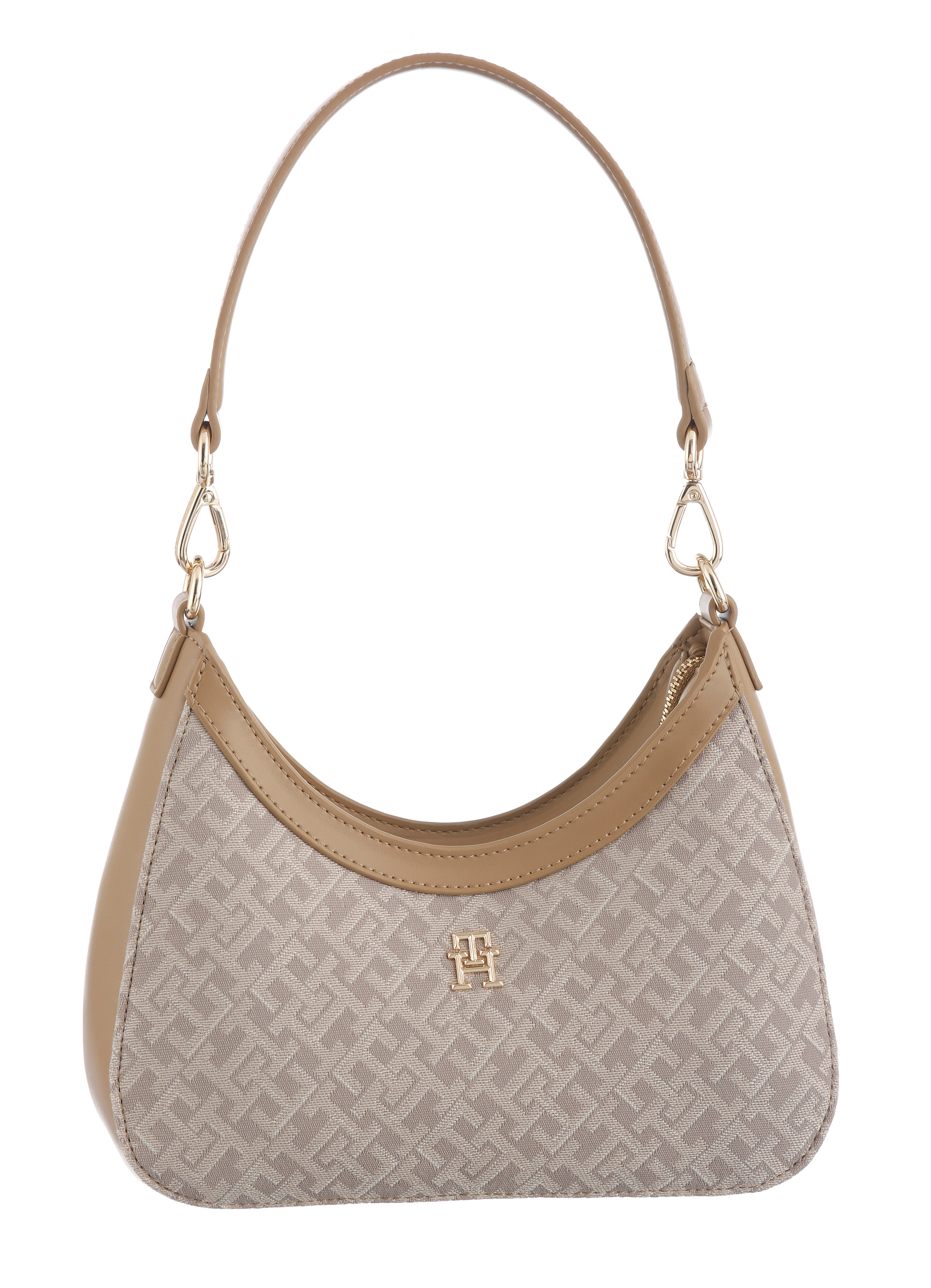 Tommy Hilfiger Umhängetasche "TH JACQUARD SHOULDER BAG", Damen Schultertasc günstig online kaufen