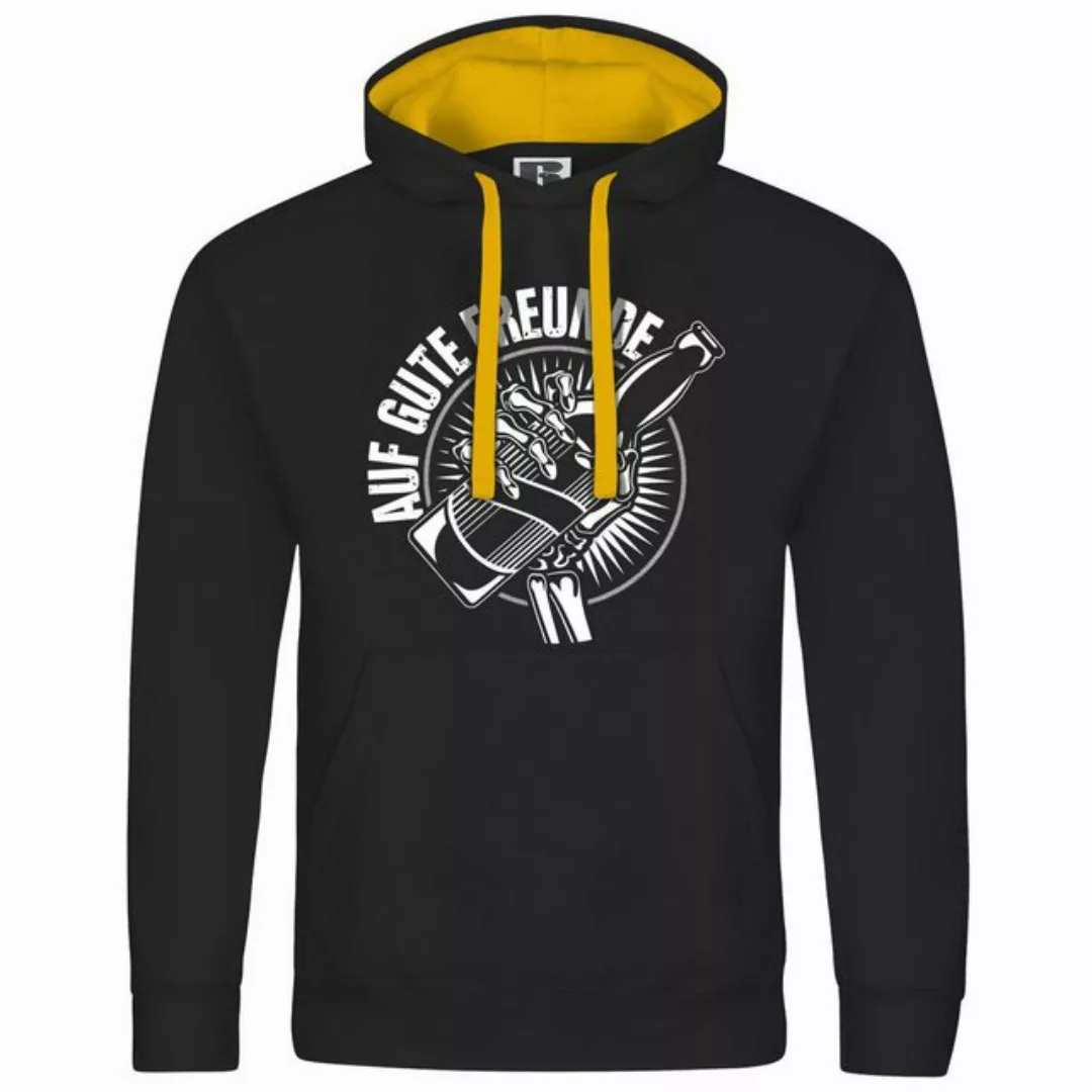 deinshirt Kapuzenpullover Herren Kapuzenpullover Auf gute Freunde Mit Print günstig online kaufen