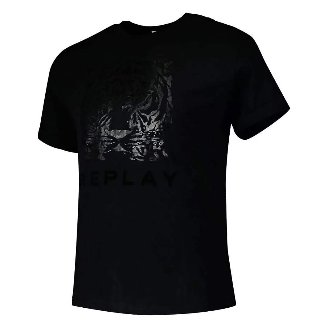 Replay W3232e Kurzärmeliges T-shirt 2XS Black Beauty günstig online kaufen