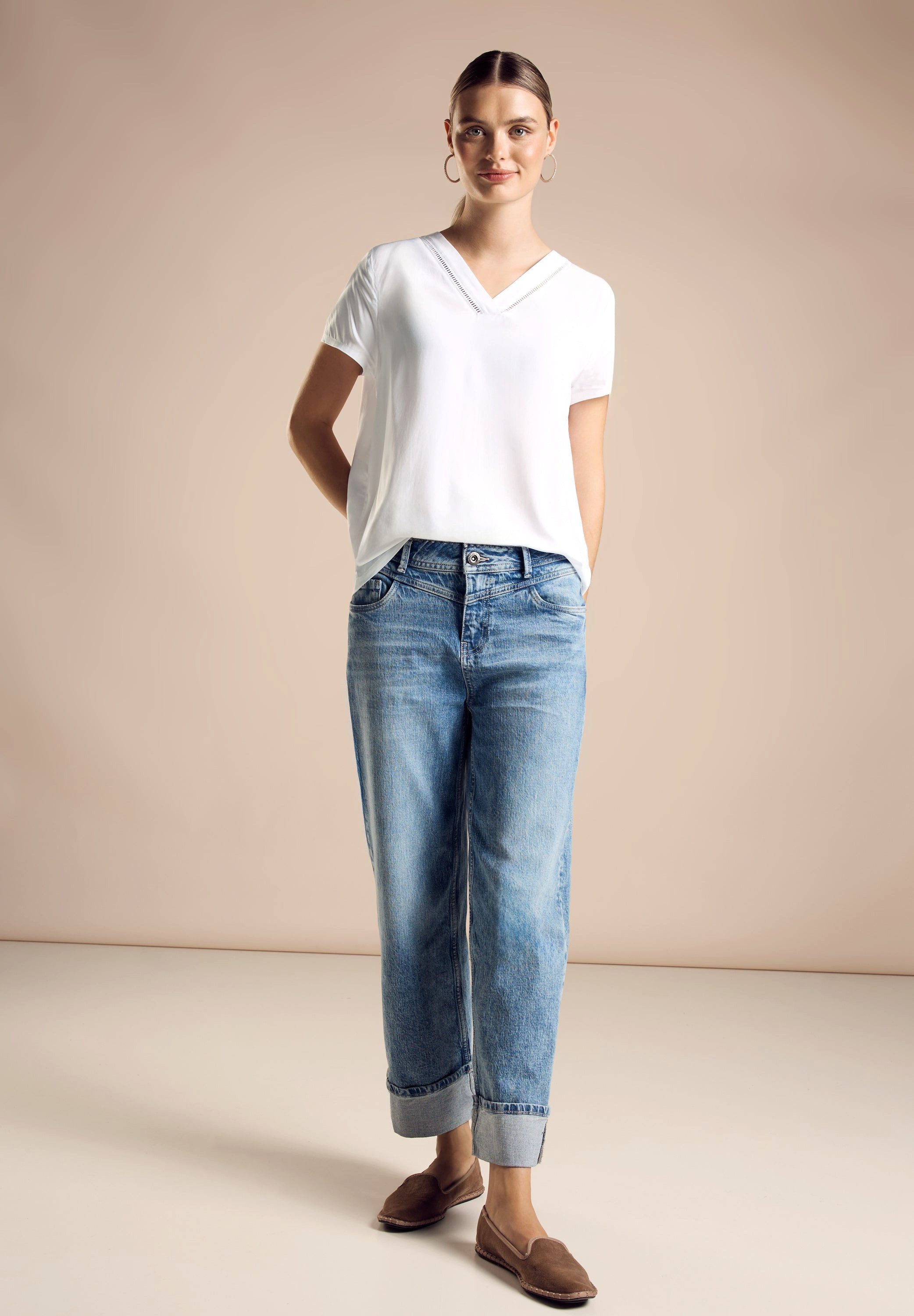 STREET ONE Blusenshirt Tunika Bluse mit günstig online kaufen