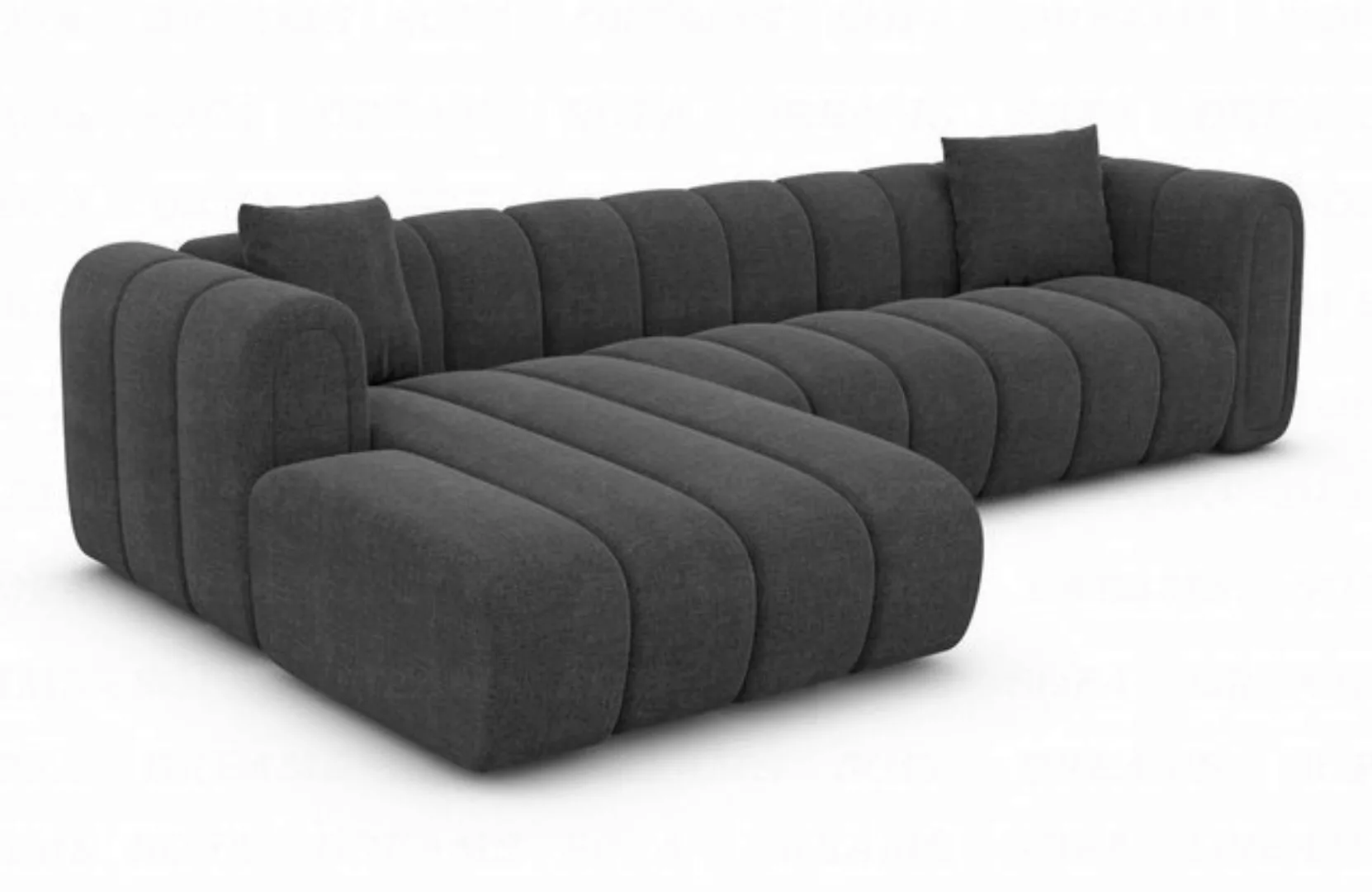 Sofa Dreams Ecksofa Stoff Luxus Ecksofa Polster Couch Stoffsofa Almagro L F günstig online kaufen