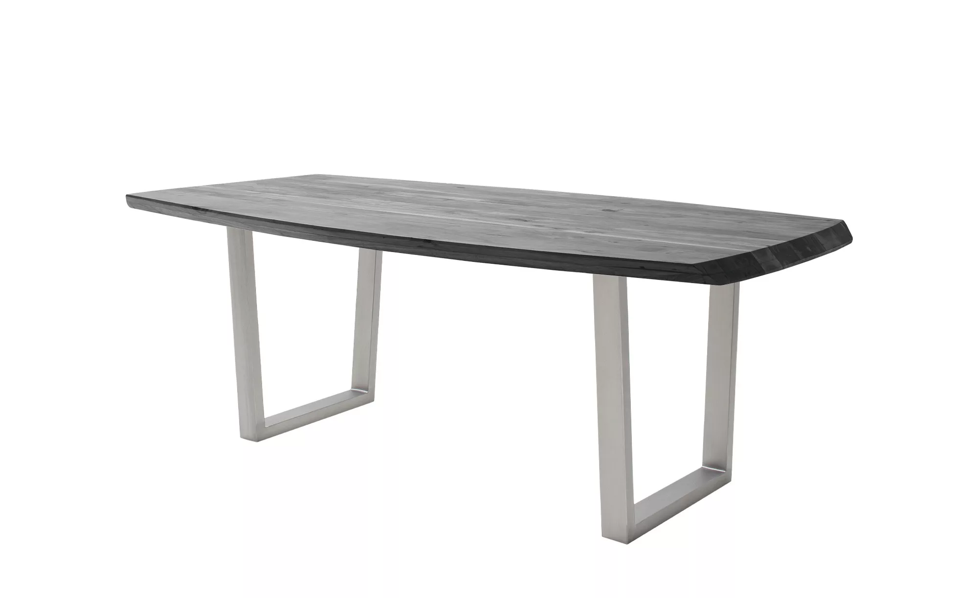 Woodford Kufentisch massiv  Alabria - grau - 100 cm - 79 cm - Tische > Esst günstig online kaufen