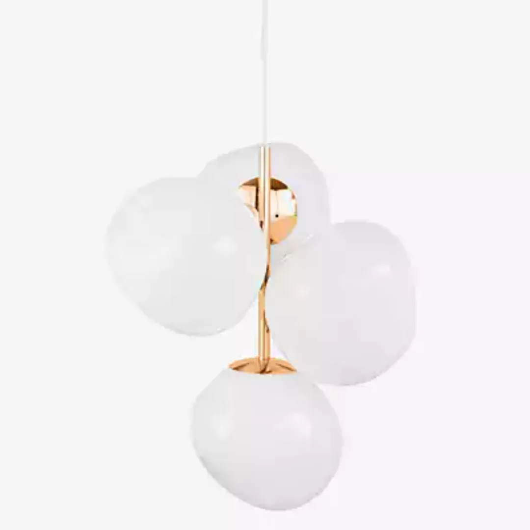 Tom Dixon Melt Mini Pendelleuchte LED 4-flammig, opal/gold günstig online kaufen