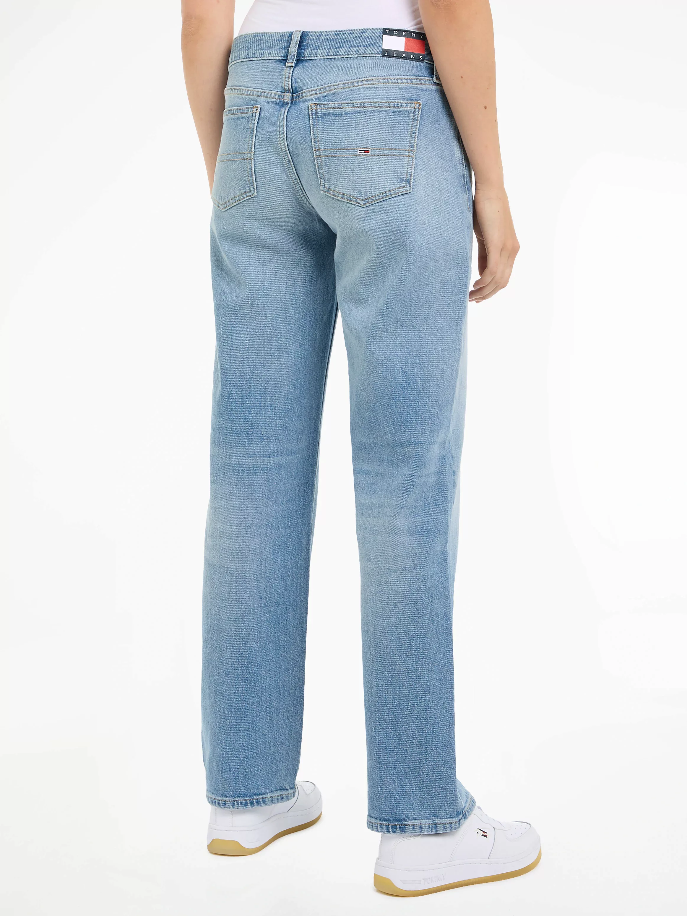 Tommy Jeans Straight-Jeans SOPHIE LW STR CH0152 mit Nieten günstig online kaufen