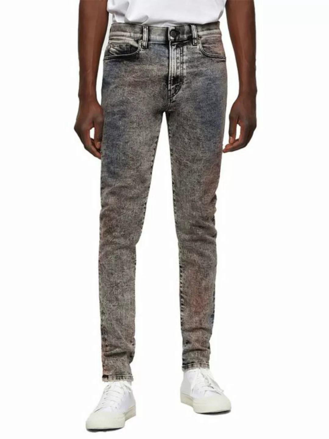 Diesel Skinny-fit-Jeans Marmor-Look - D-Amny 009VG günstig online kaufen