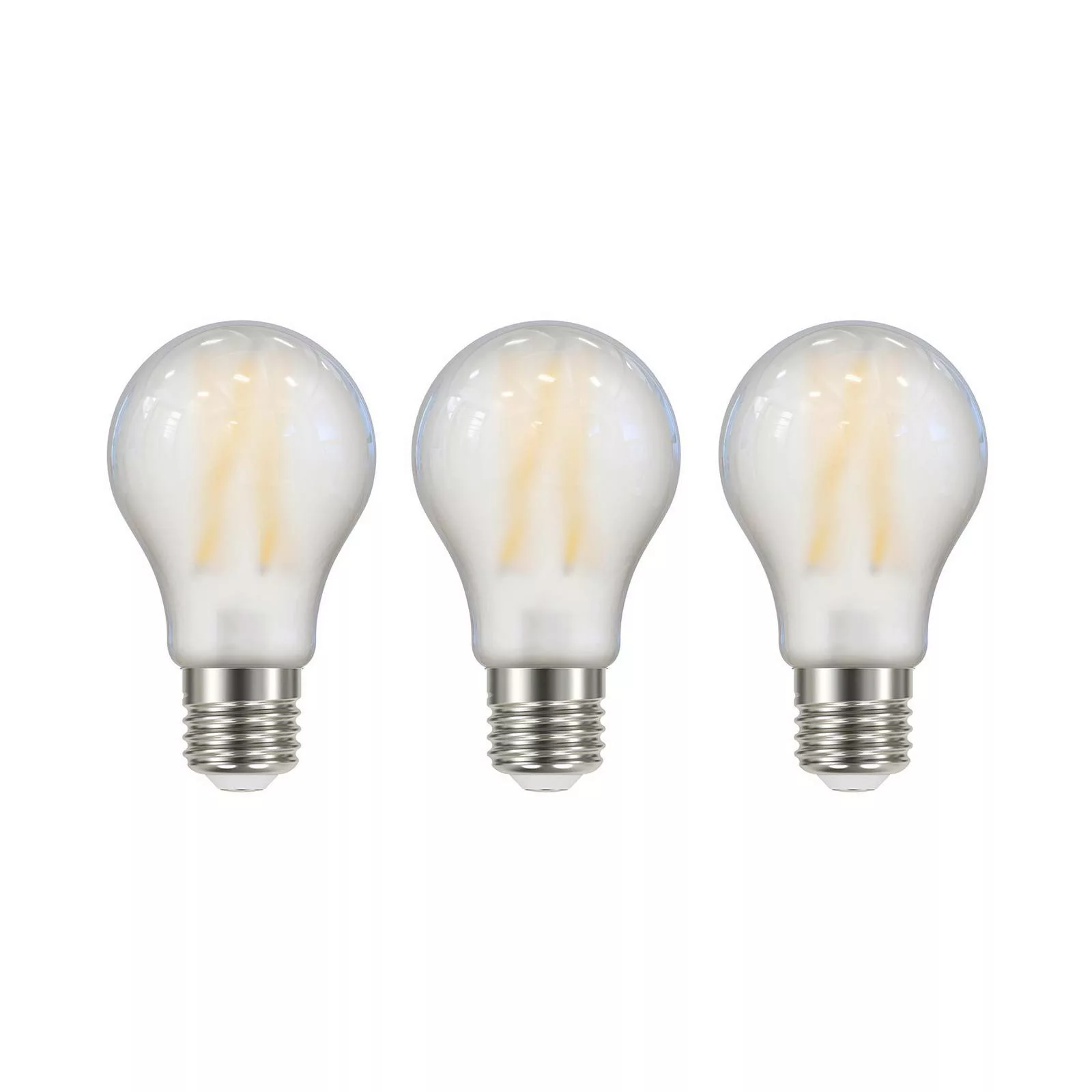 LED-Leuchtmittel Filament matt E27 A60 5W 3000K 1060lm 3er günstig online kaufen