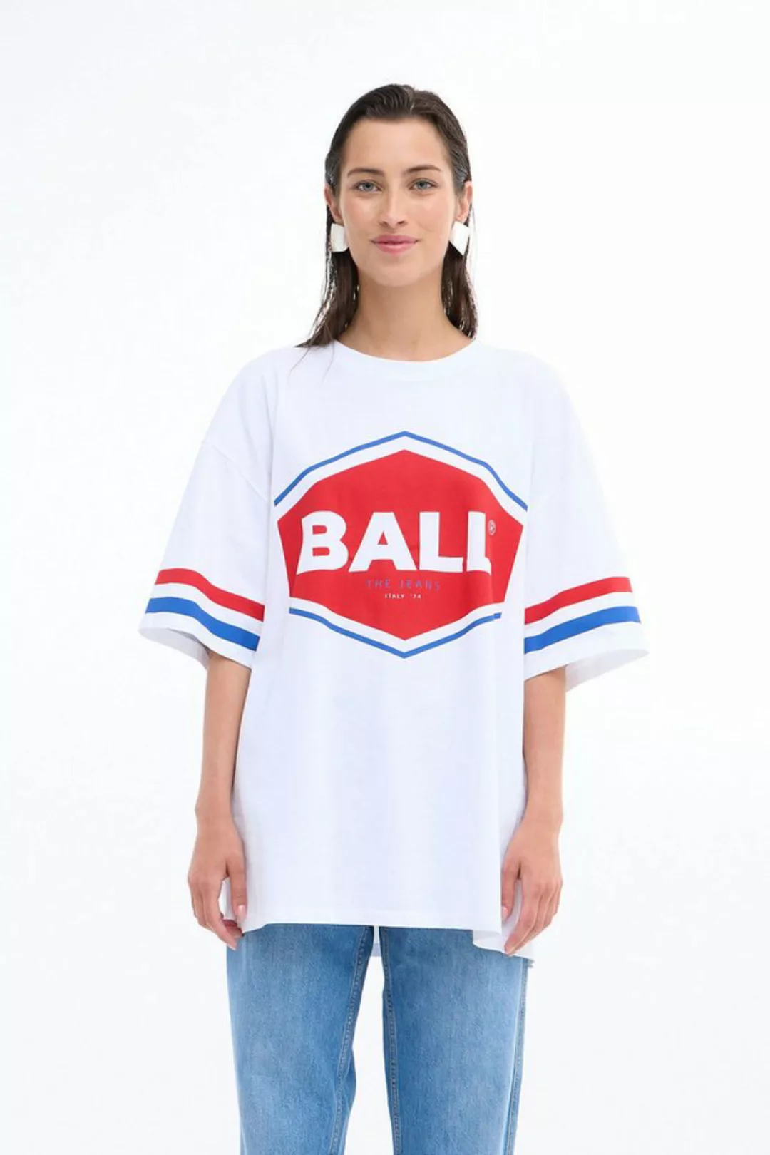 BALL T-Shirt BANOEMI TEE oversized T-Shirt günstig online kaufen