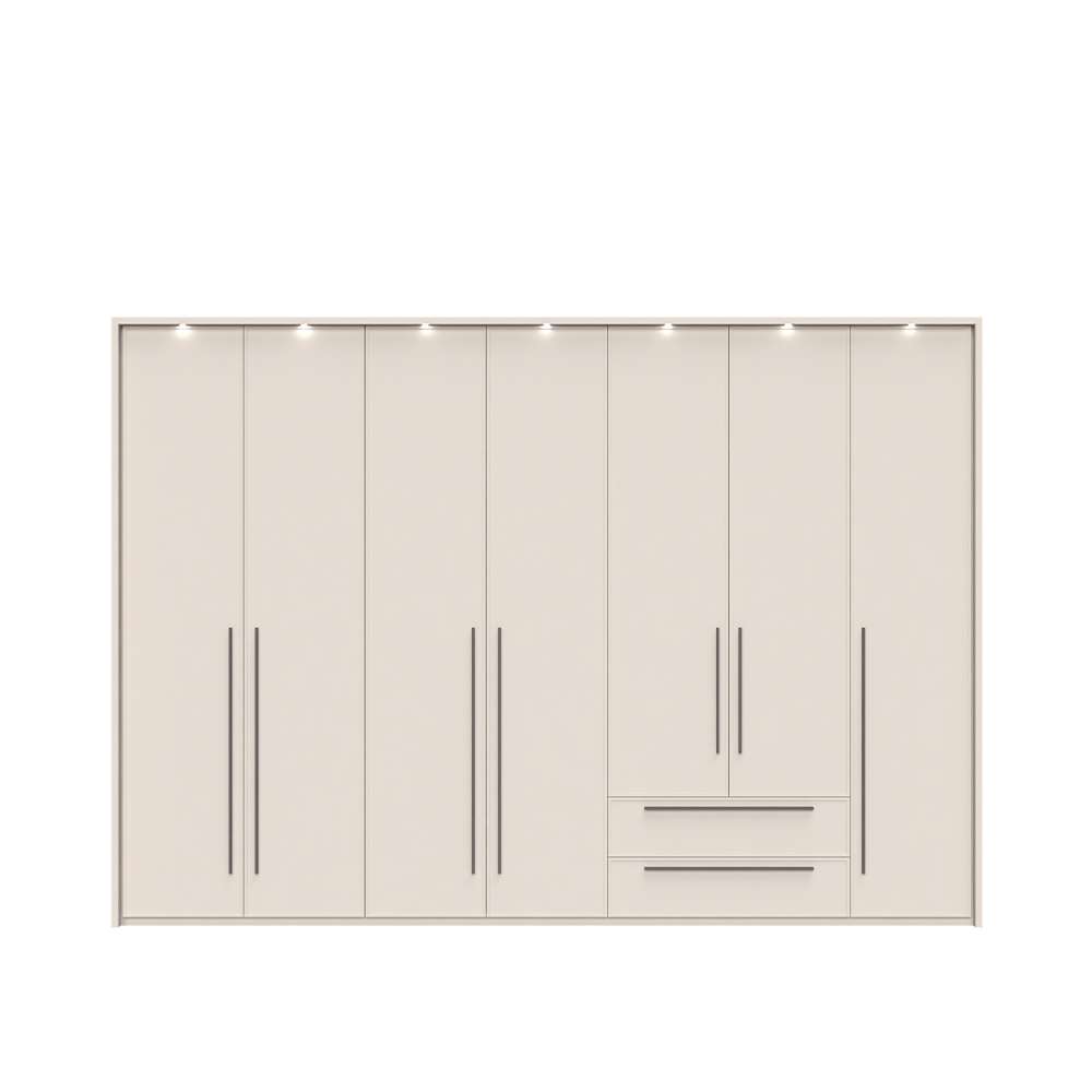 Places of Style Drehtürenschrank "Opera mit oder ohne Kranz inkl. LED-Bel., günstig online kaufen