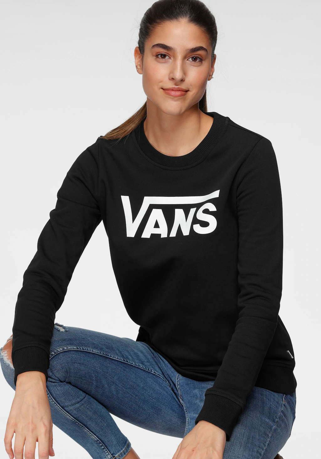 Vans Sweatshirt CLASSIC V BFF CREW CLASSIC mit Logodruck günstig online kaufen