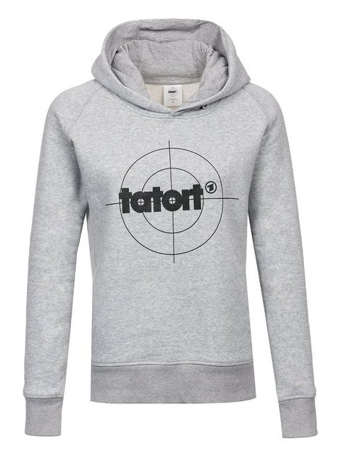 Tatort Classic Damen Kapuzensweatshirt grau meliert günstig online kaufen