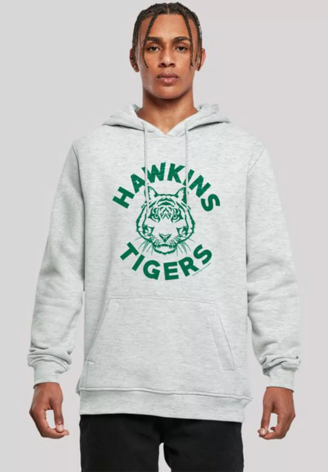 F4NT4STIC Kapuzenpullover Stranger Things Hawkins Tigers Netflix TV Series günstig online kaufen