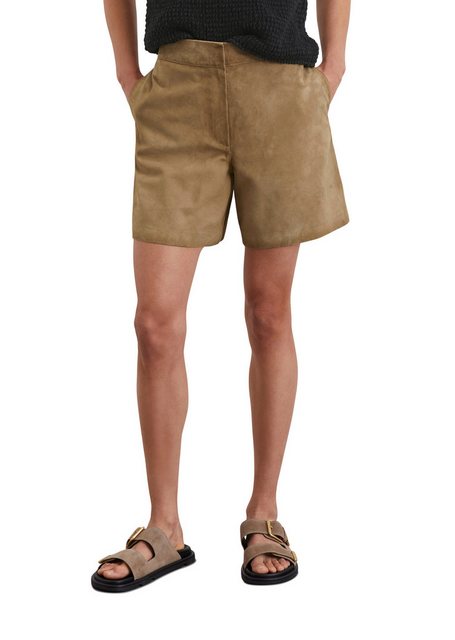 Marc O'Polo Shorts aus weichem Ziegenleder günstig online kaufen