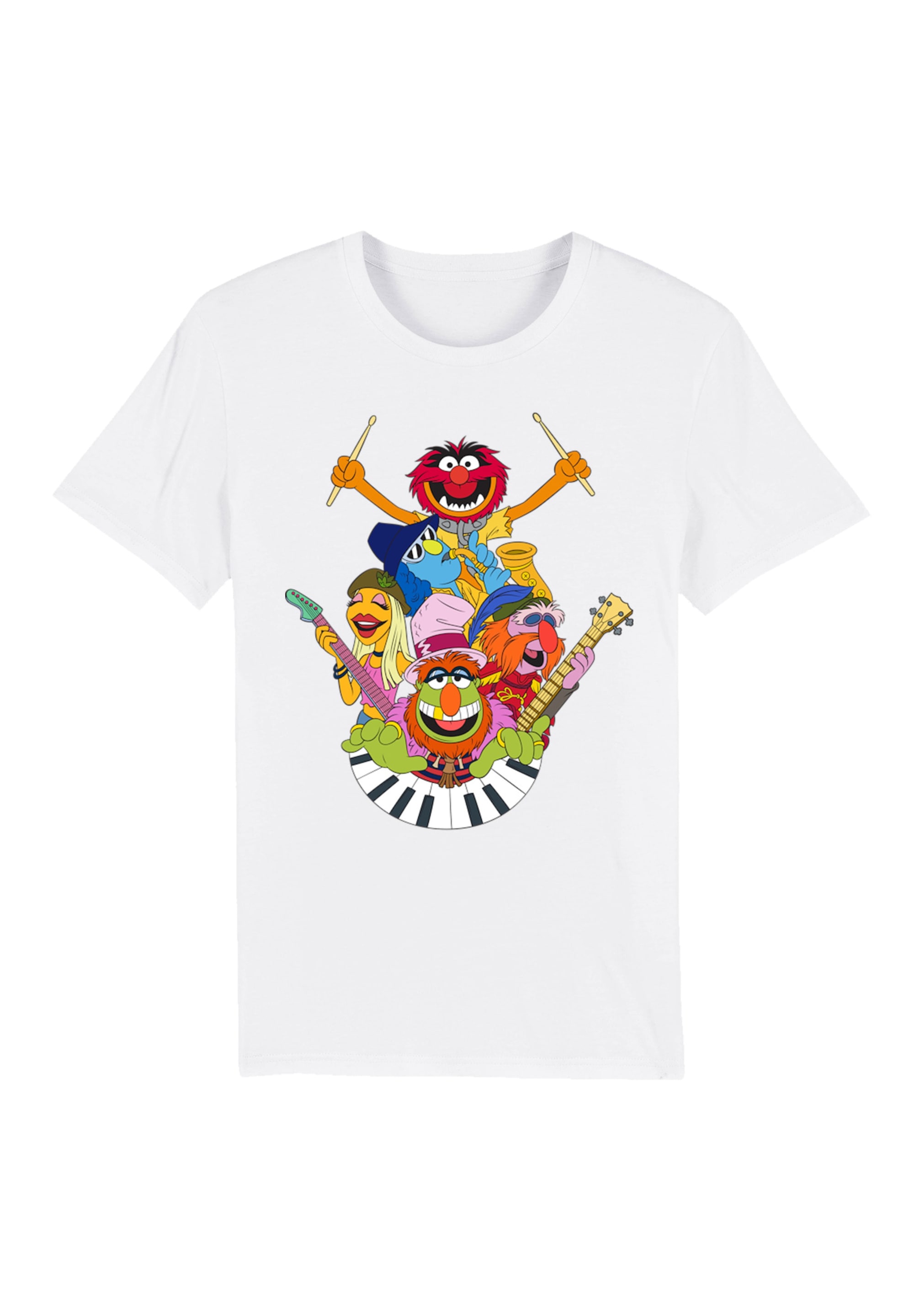 F4NT4STIC T-Shirt "Disney Muppets Dr. Teeth and The Electric Mayhem", Premi günstig online kaufen