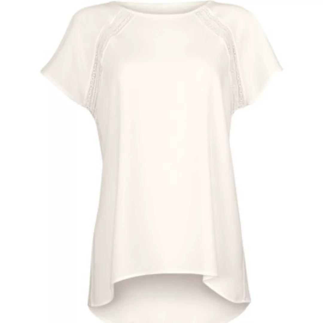 Lisca  Blusen Kurzarm-T-Shirt Timeless Cheek von günstig online kaufen