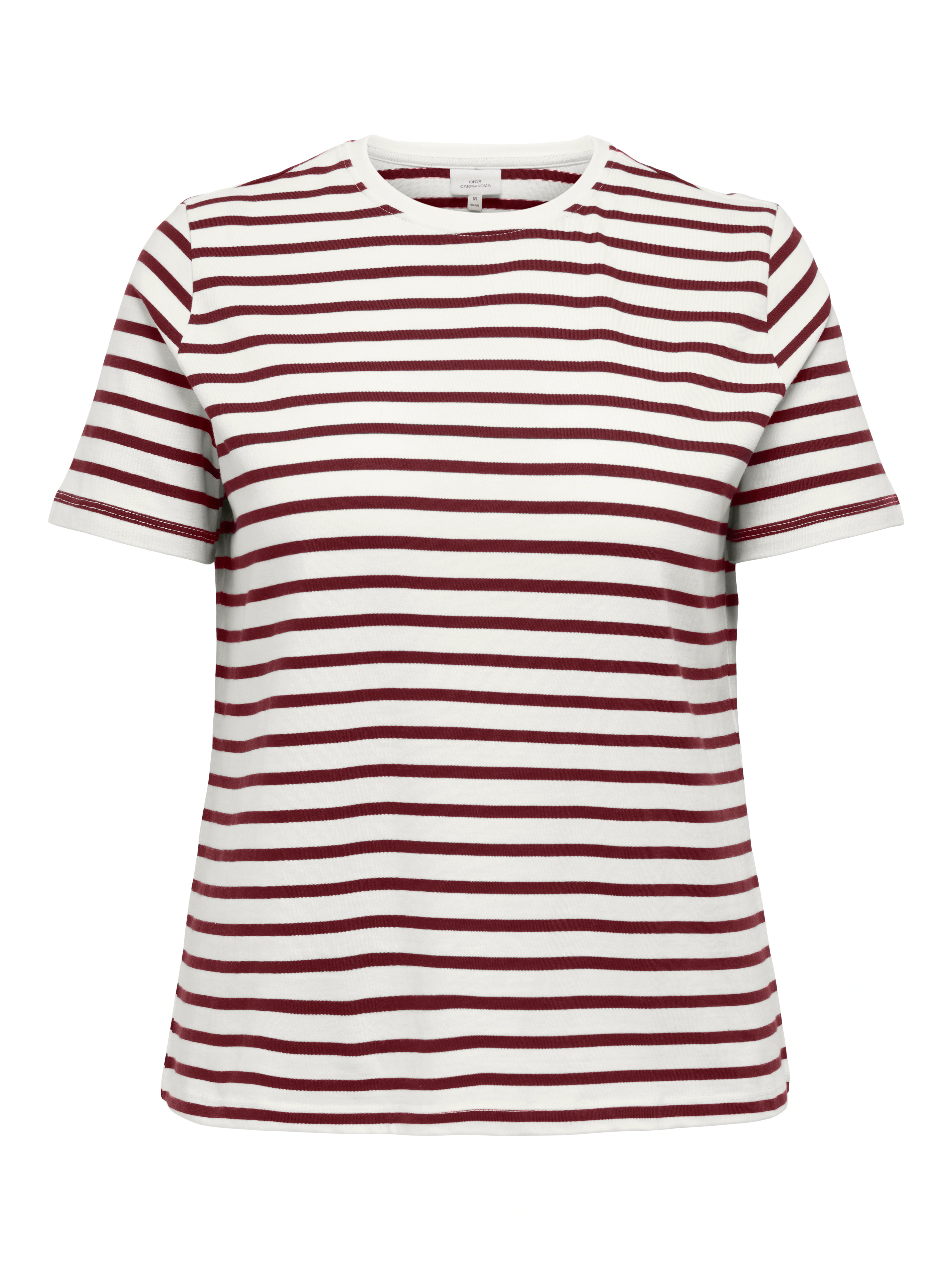 ONLY CARMAKOMA Kurzarmshirt "CARNEW SOPH SS Y/D STRIPE JEANS TEE JRS" günstig online kaufen