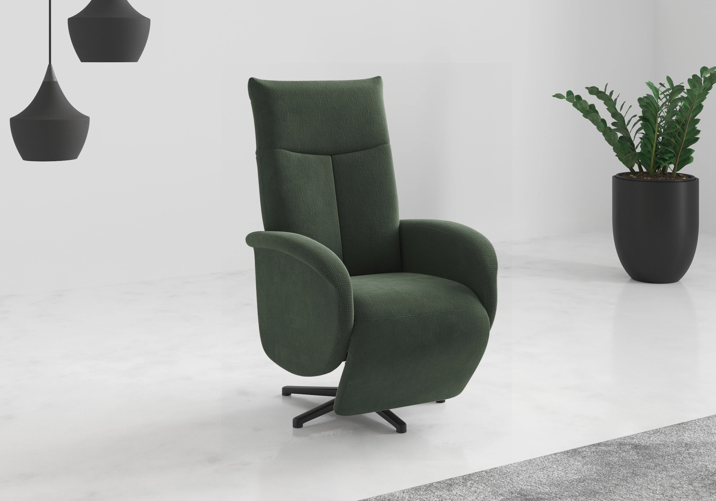 sit&more TV-Sessel »Juma, inkl. Drehfunktion & Kopfteilverstellung«, Höhe A günstig online kaufen