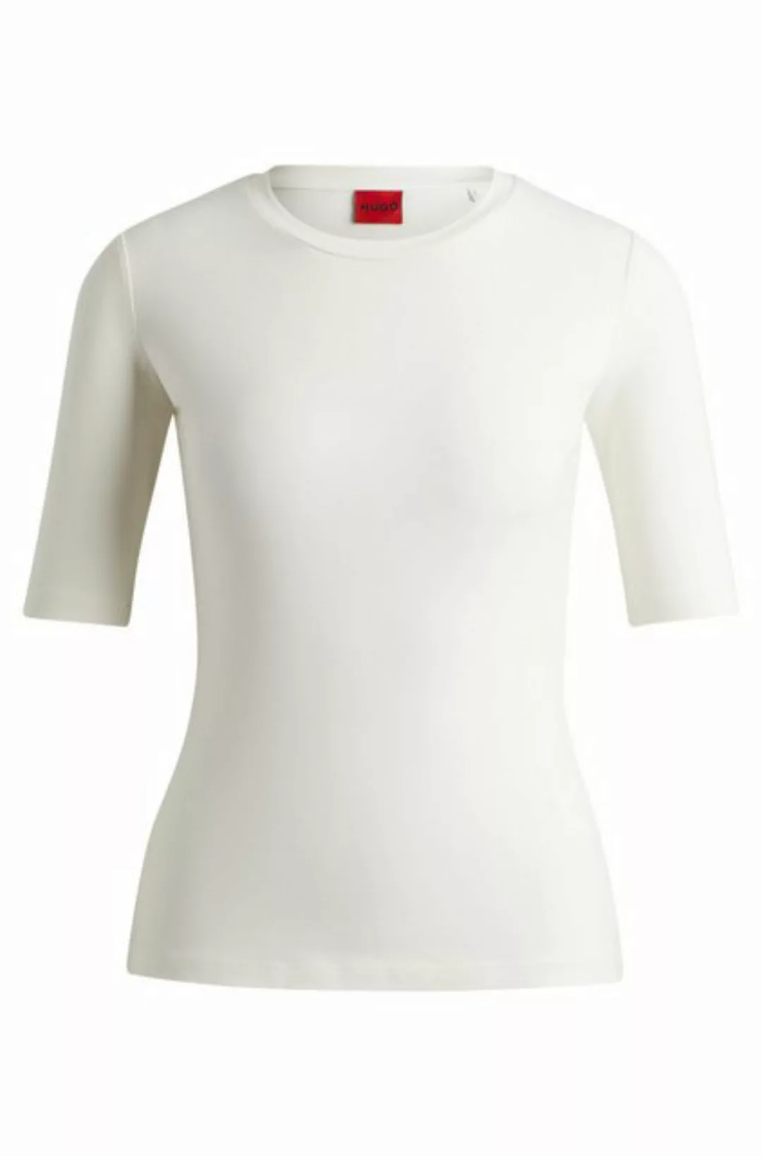 HUGO T-Shirt Darnelia 10259804 01, Natural günstig online kaufen