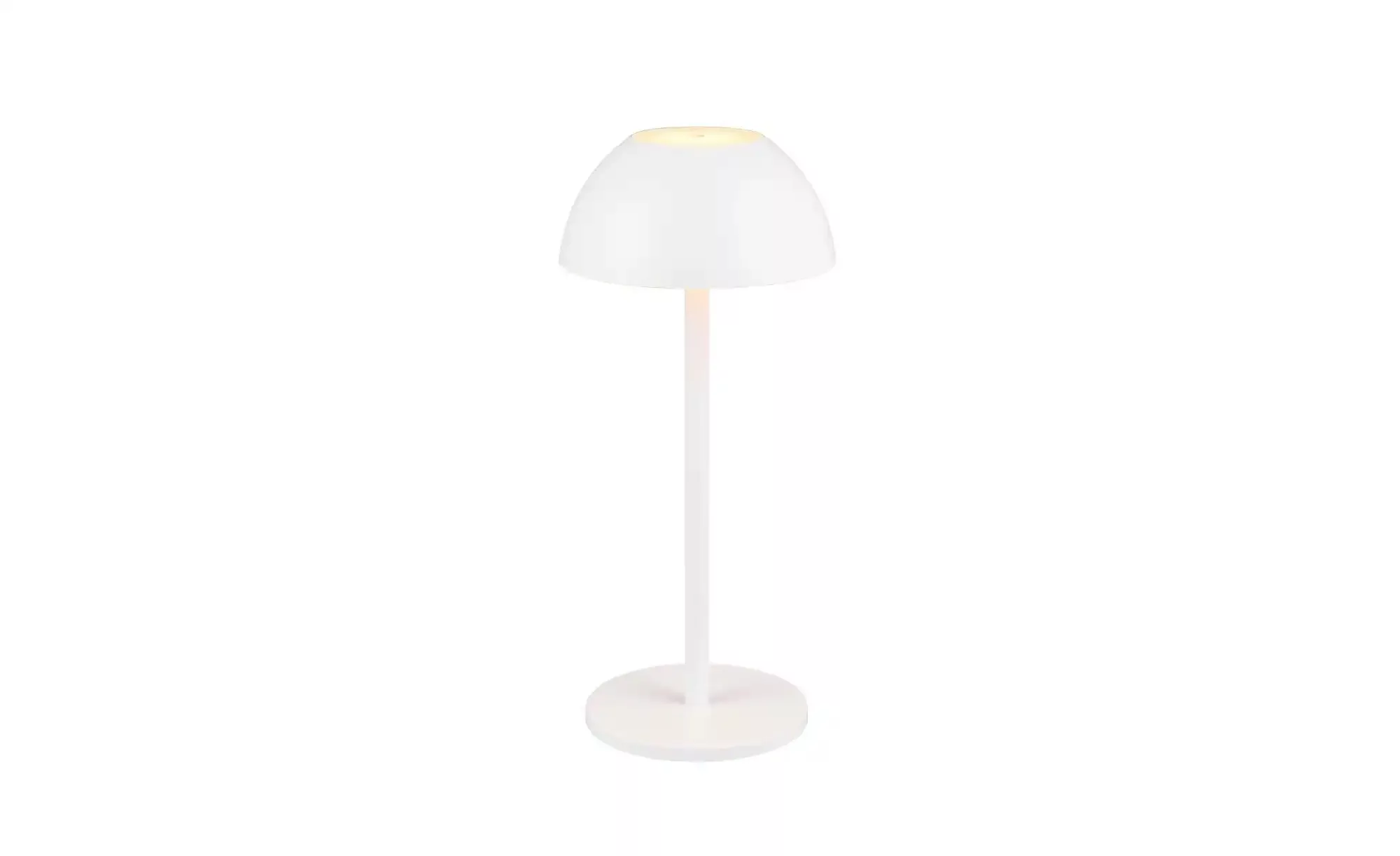 LED-Akku-Tischlampe Ricardo, weiß, Höhe 30 cm, Kunststoff günstig online kaufen