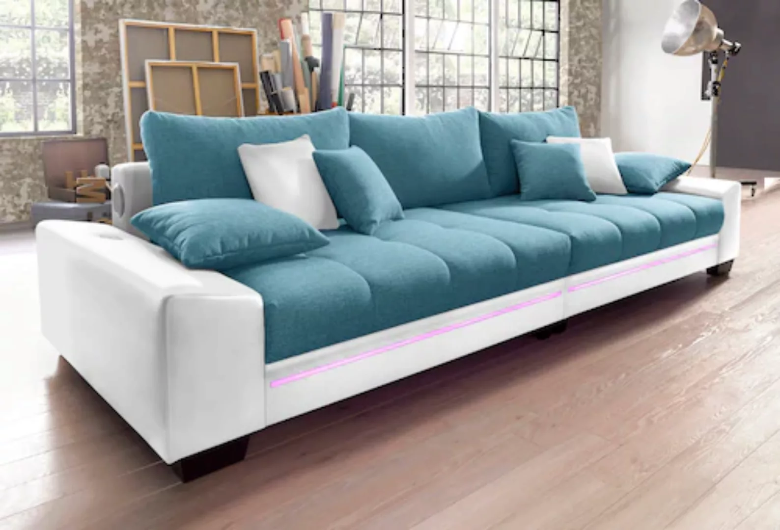 Mr. Couch Big-Sofa Nikita, wahlweise mit Kaltschaum (140kg Belastung/Sitz) günstig online kaufen