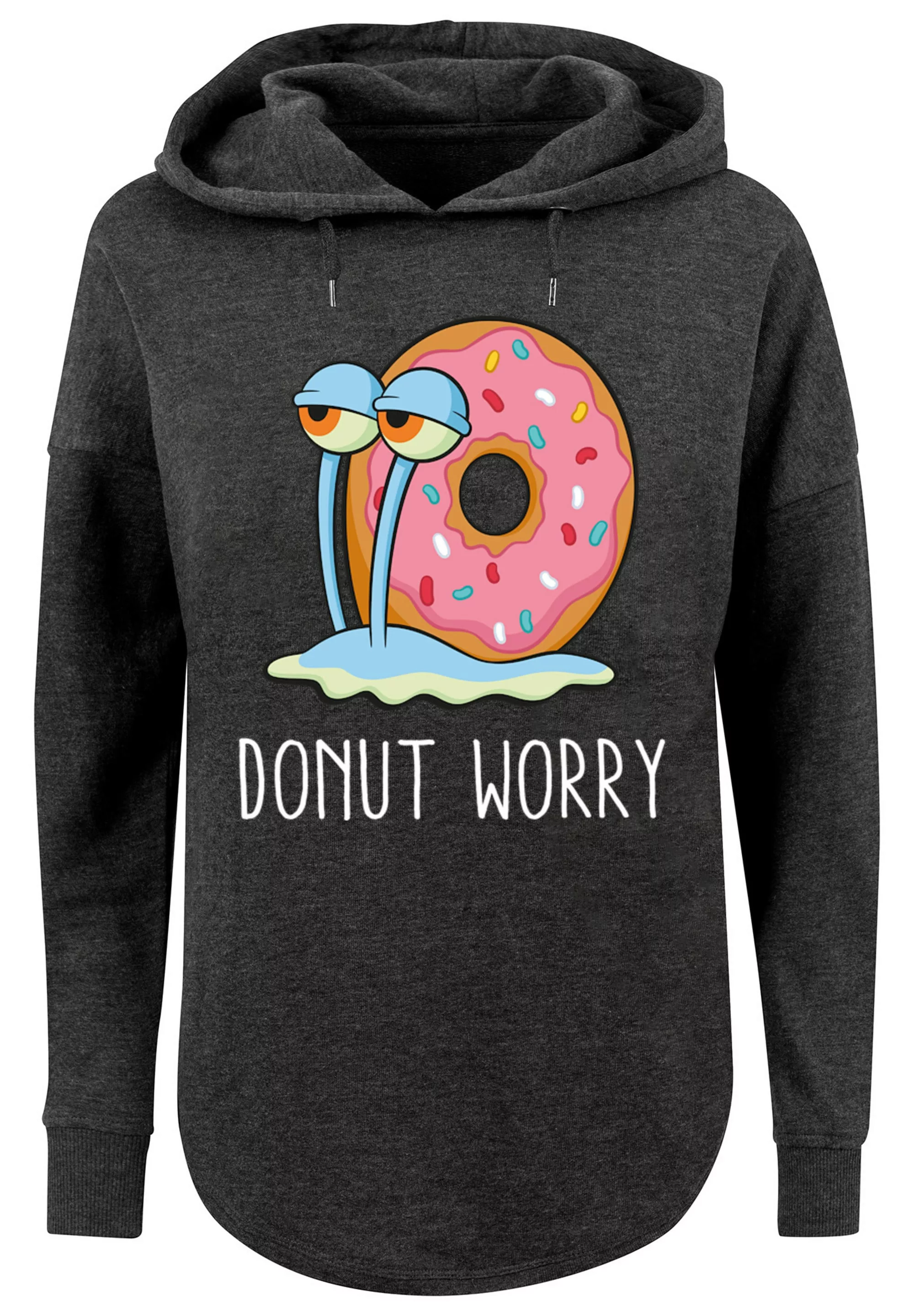 F4NT4STIC Kapuzenpullover "Spongebob Schwammkopf Donut Worry Garry", Print günstig online kaufen