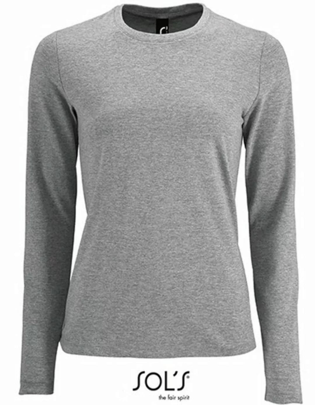 SOLS Langarmshirt 1er/2er Pack Damen Langarm-Shirt für Frauen Gr. S bis XXL günstig online kaufen