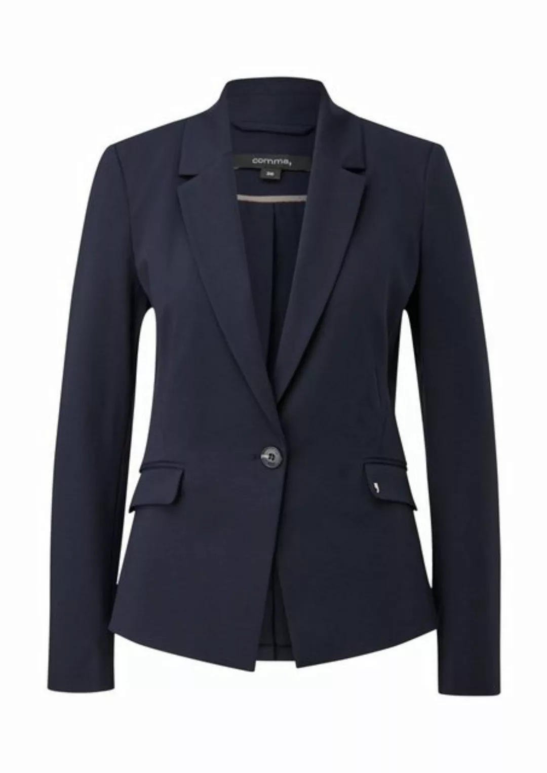 Comma Blusenblazer Blazer aus Viskosemix Ziernaht günstig online kaufen