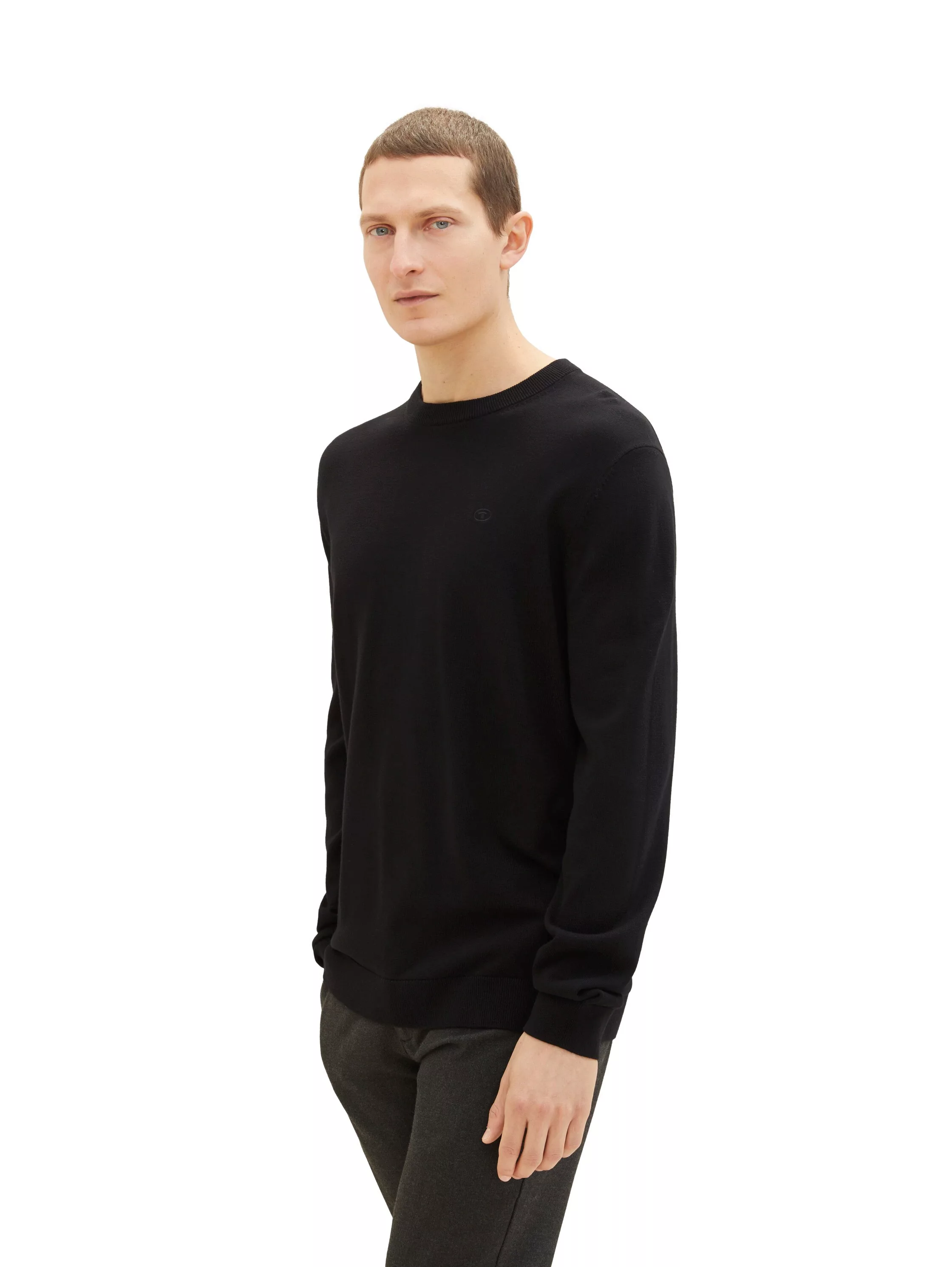 TOM TAILOR Strickpullover Pullover Strickpullover R-Neck (1-tlg) günstig online kaufen