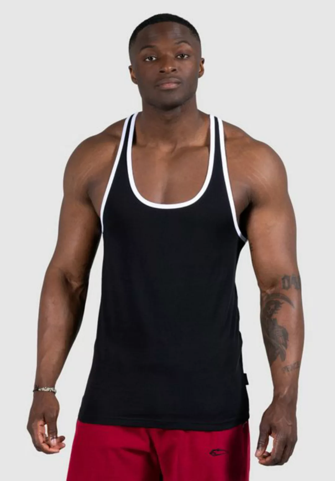 Smilodox Tanktop Pat 100% Baumwolle günstig online kaufen