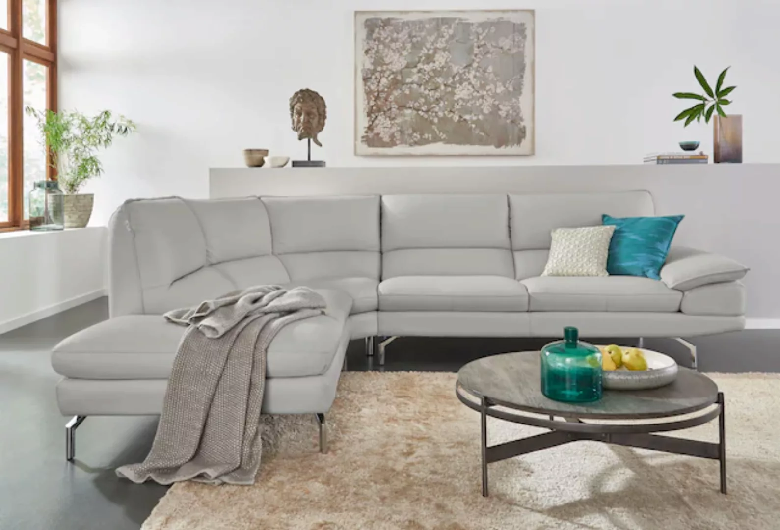 CALIA ITALIA Ecksofa »Dave, italienisches Designsofa L-Form, erstklassiger günstig online kaufen