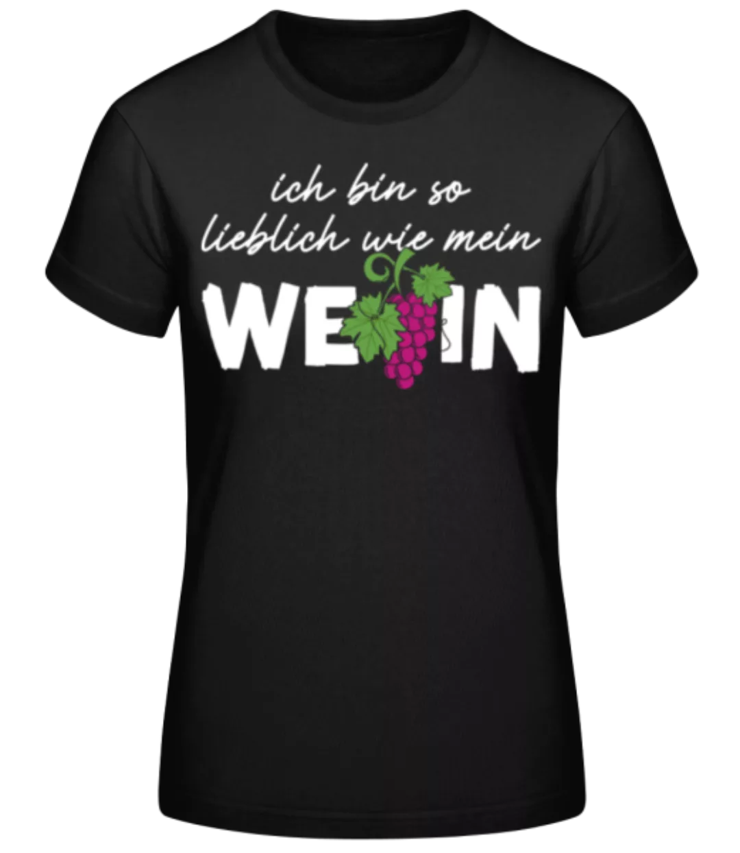 Lieblich Wie Wein · Frauen Basic T-Shirt günstig online kaufen