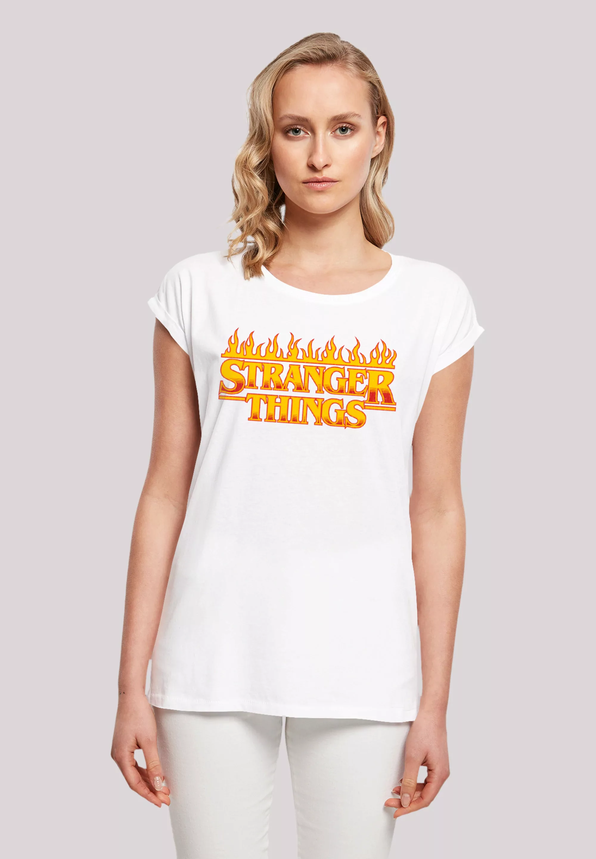 F4NT4STIC T-Shirt "Stranger Things Fire Logo Women Netflix TV Series", Prem günstig online kaufen