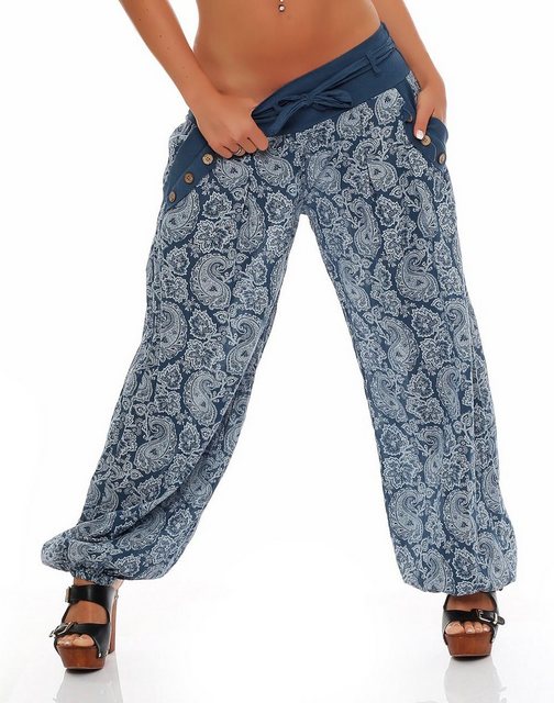 malito more than fashion Haremshose 3488 Aladinhose im Orient Print mit ela günstig online kaufen