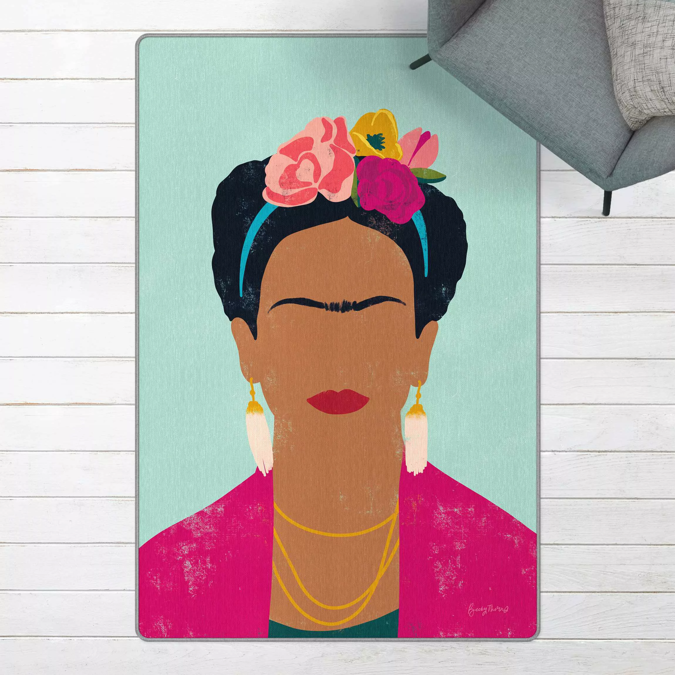 Teppich Frida Collage günstig online kaufen