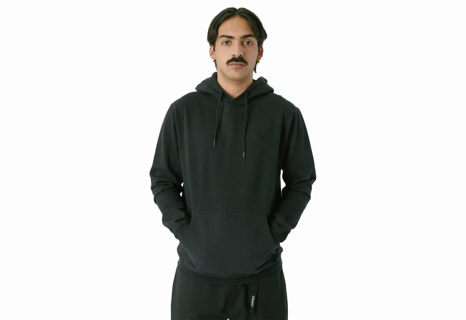 Cleptomanicx Kapuzenpullover Ligull - black günstig online kaufen