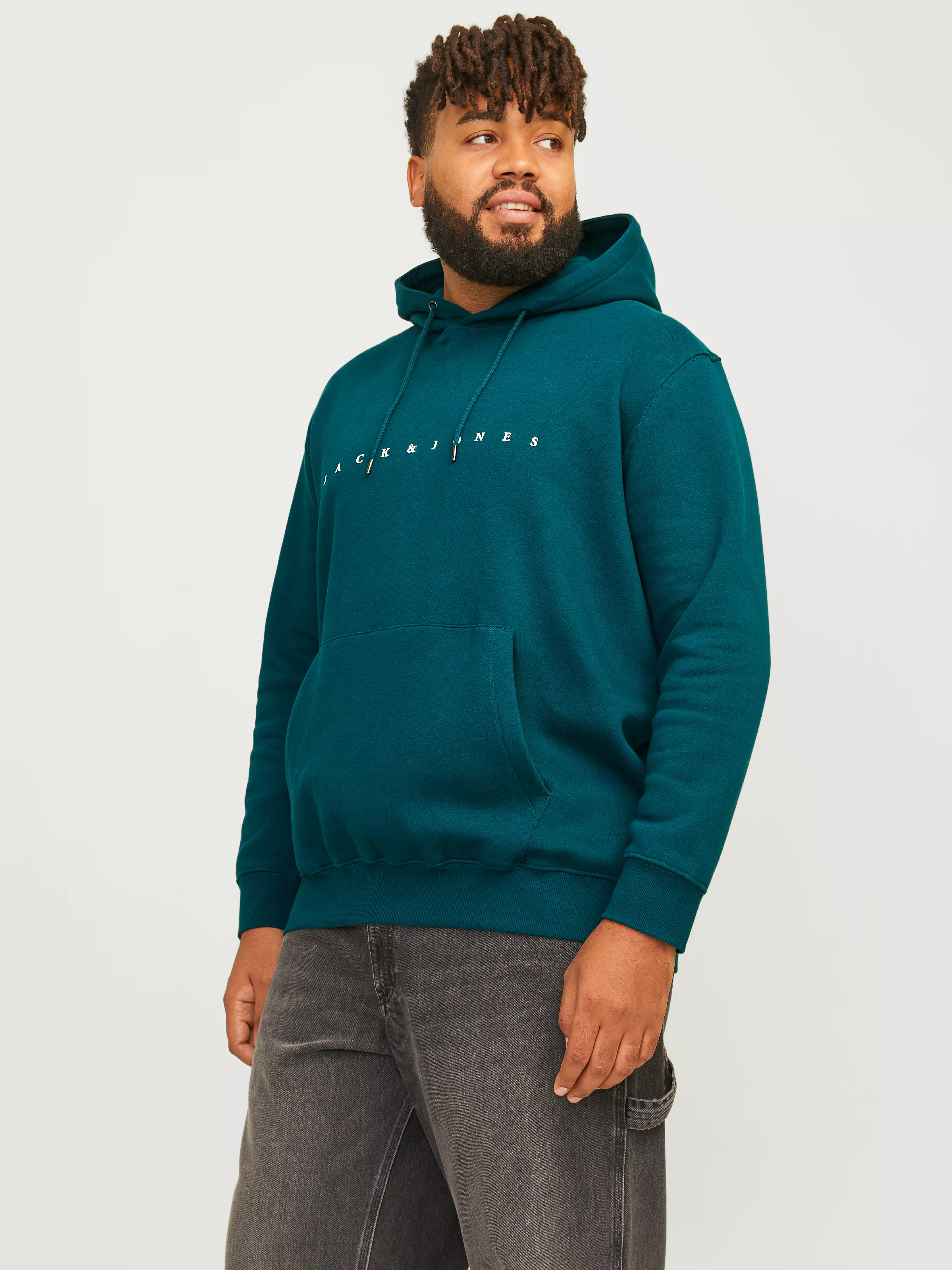 Jack & Jones PlusSize Kapuzensweatshirt "JJESTAR JJ SWEAT HOOD NOOS PLS" günstig online kaufen