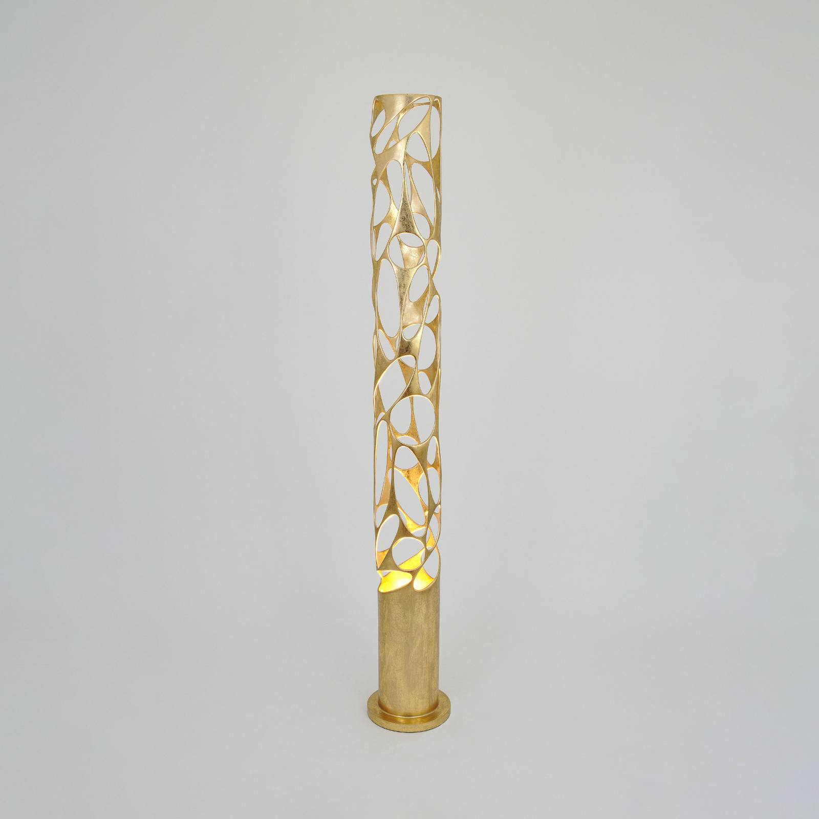 Stehleuchte Talismano, goldfarben, Höhe 176 cm, Eisen günstig online kaufen