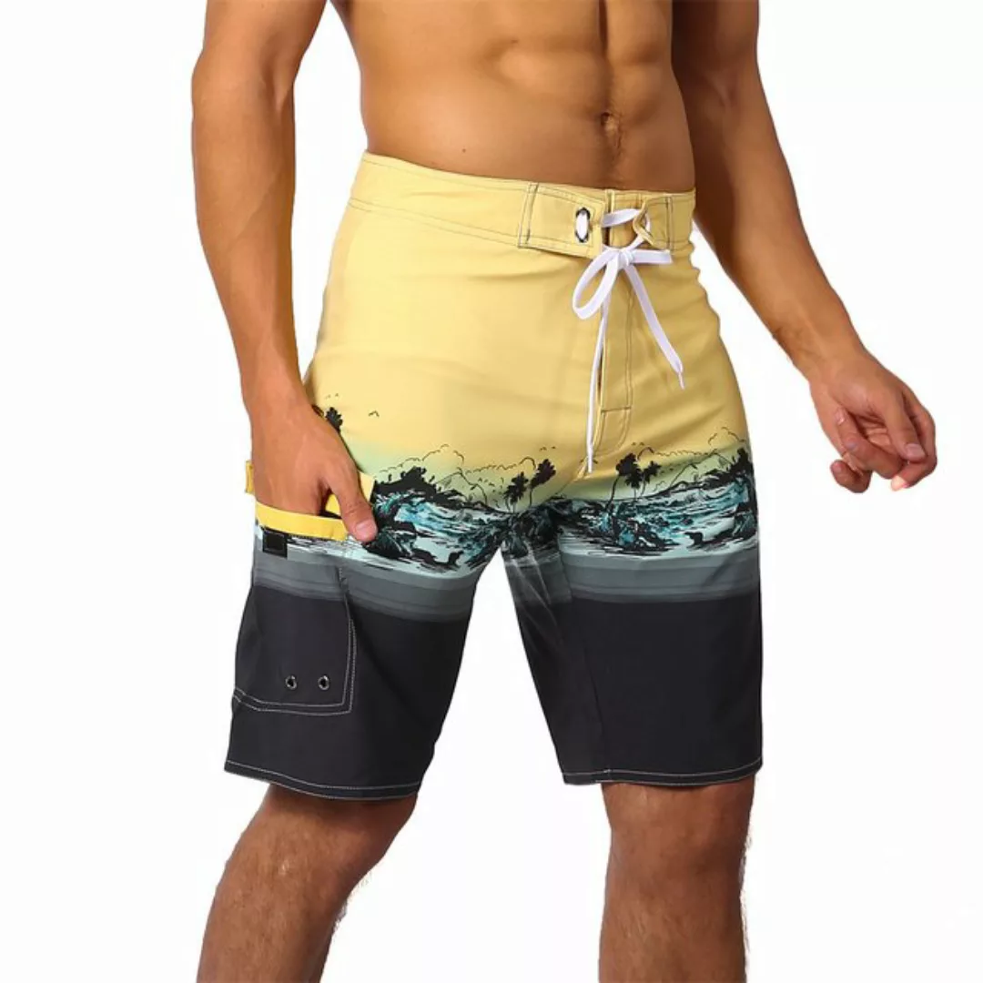 AFAZ New Trading UG Shorts Herren-Strandshorts mit lockerem Blumenmuster un günstig online kaufen