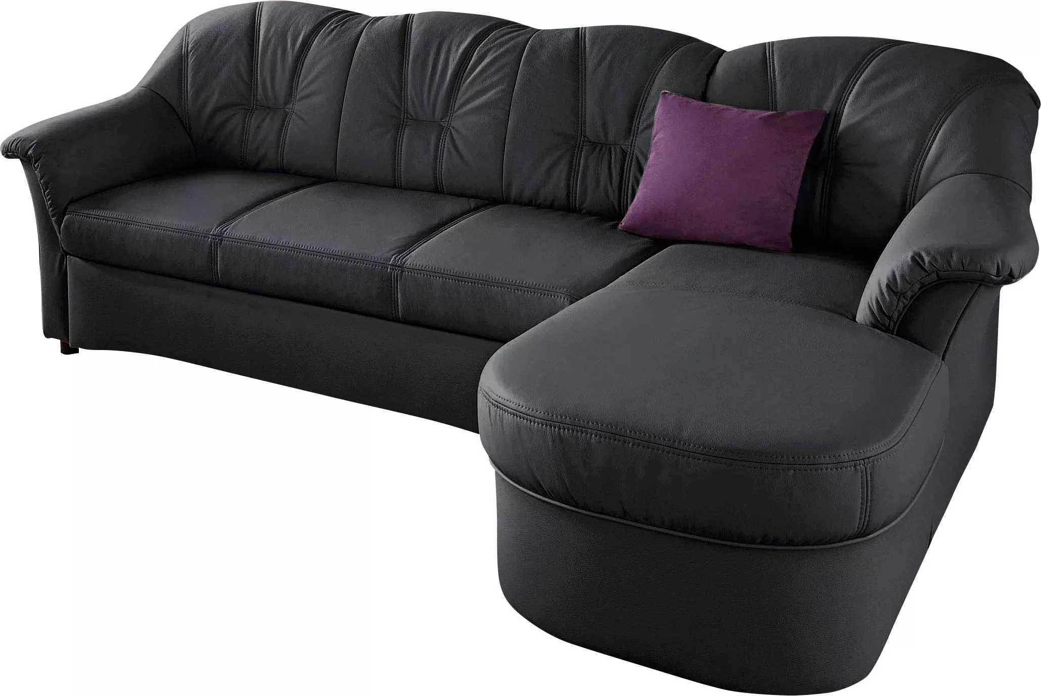 DOMO collection Ecksofa »Flores Schlafsofa, B/T/H: 233/142/86 cm, L-Form«, günstig online kaufen