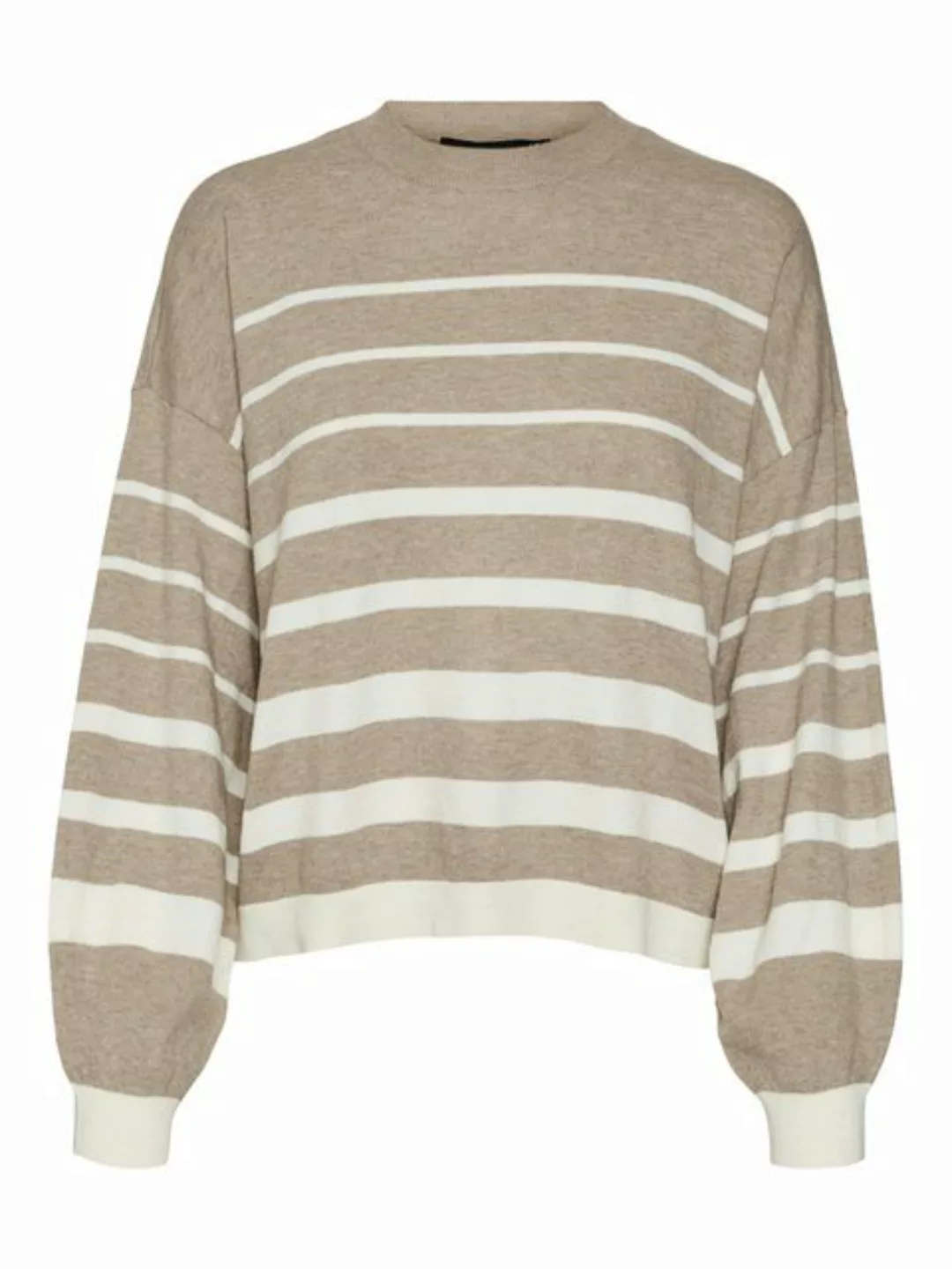 Vero Moda Strickpullover VMRAIN LS O-NECK PULLOVER ENT günstig online kaufen