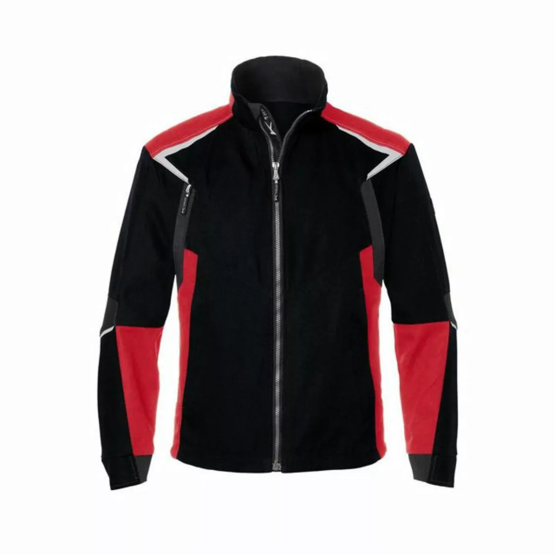 Kübler Pilotenjacke Kübler Bodyforce Jacke schwarz/mittelrot günstig online kaufen