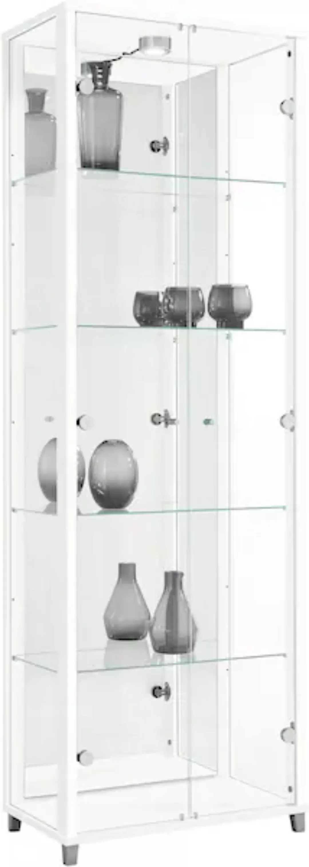 fif möbel Vitrine "OPTIMA", Standvitrine/Glasvitrine 2x Glastür,perfekt für günstig online kaufen